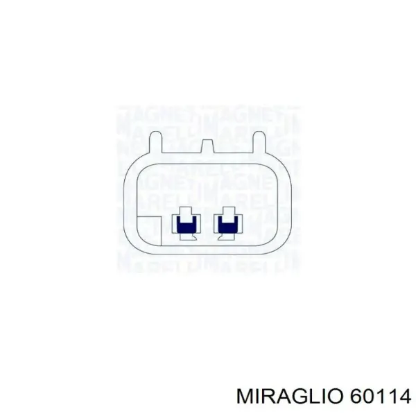 Manija interior de puerta delantera 93926687 Iveco