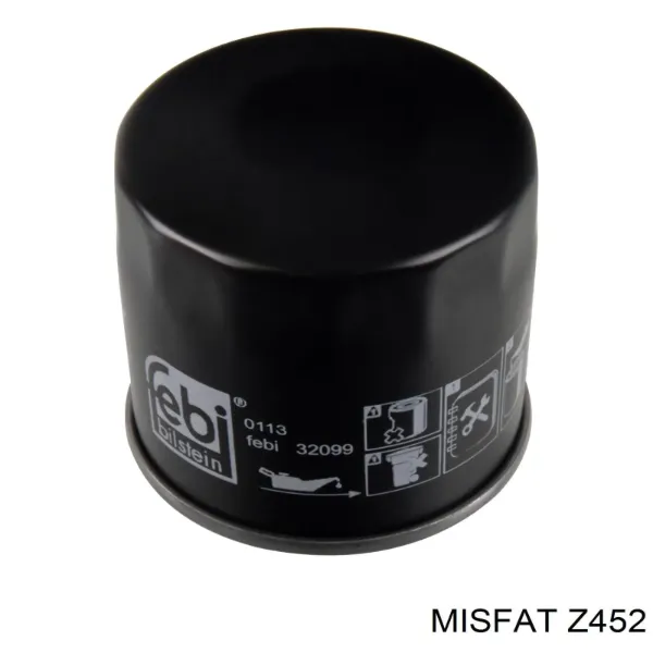 Filtro de aceite Z452 Misfat