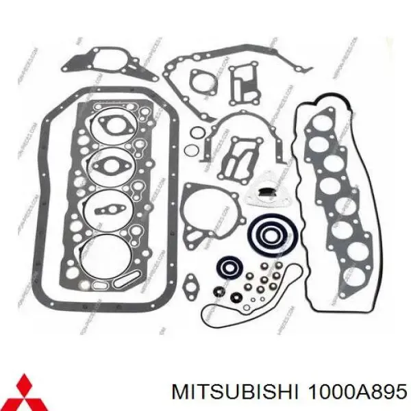 Juego de juntas para motor MD972215 Mitsubishi