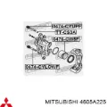 Pasador guía inferior de la pinza de freno trasera Mitsubishi Pajero V80