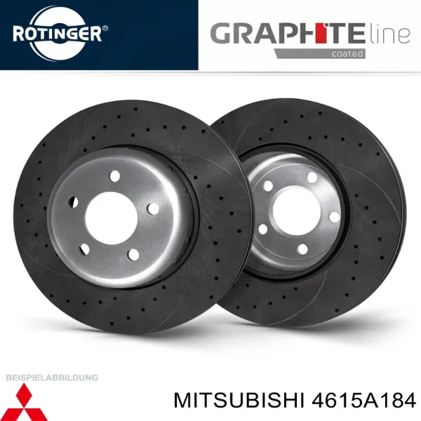 Disco de freno 4615A184 Mitsubishi