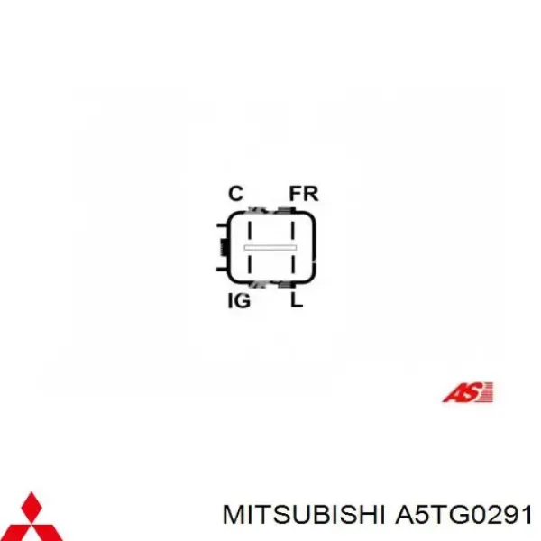 Alternador A5TG0291 Mitsubishi