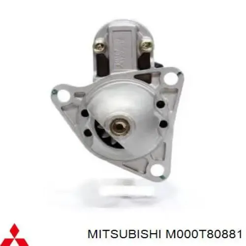 Motor de arranque M000T80881 Mitsubishi