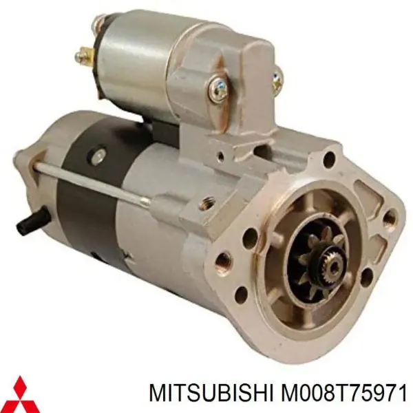 Motor de arranque M008T75971 Mitsubishi