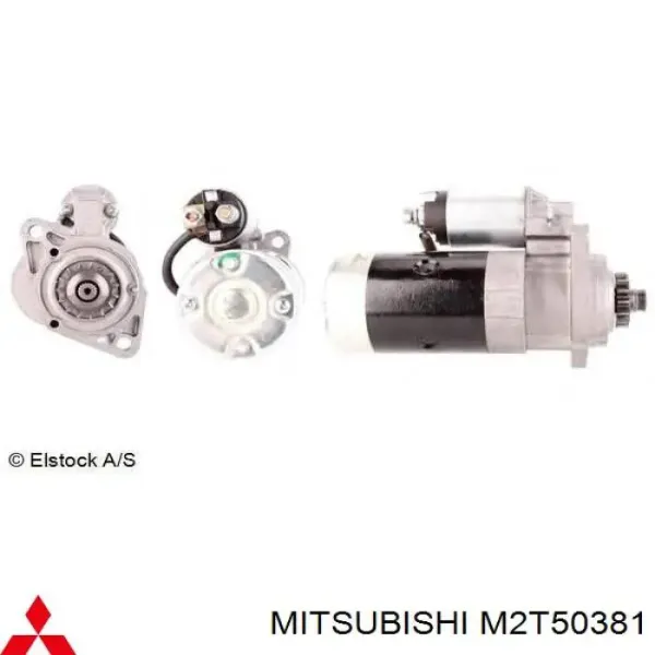 Motor de arranque M2T50381 Mitsubishi