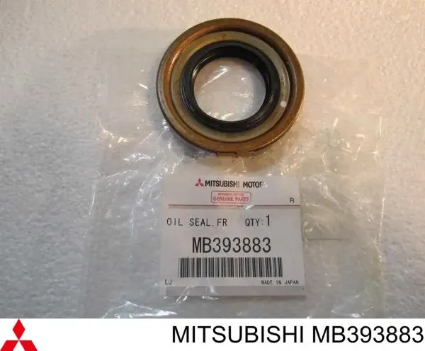 Anillo retén de semieje, eje delantero MB393883 Mitsubishi