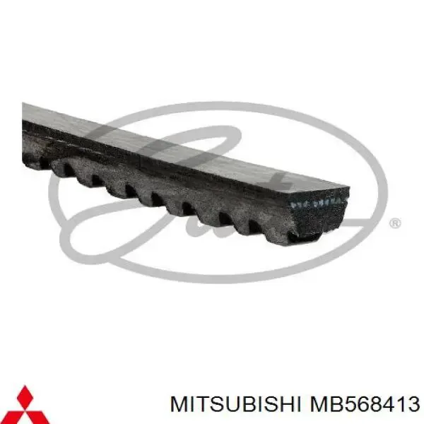 Correa de alternador MB568413 Mitsubishi