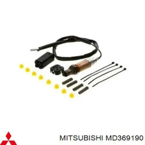 Sonda lambda, sensor de oxígeno antes del catalizador izquierdo MD369190 Mitsubishi