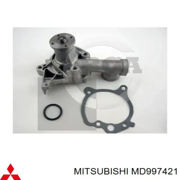 Bomba de agua MD997421 Mitsubishi