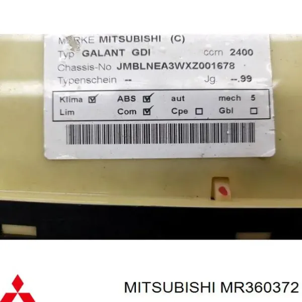 Unidad de control aire acondicionado Mitsubishi Galant VIII