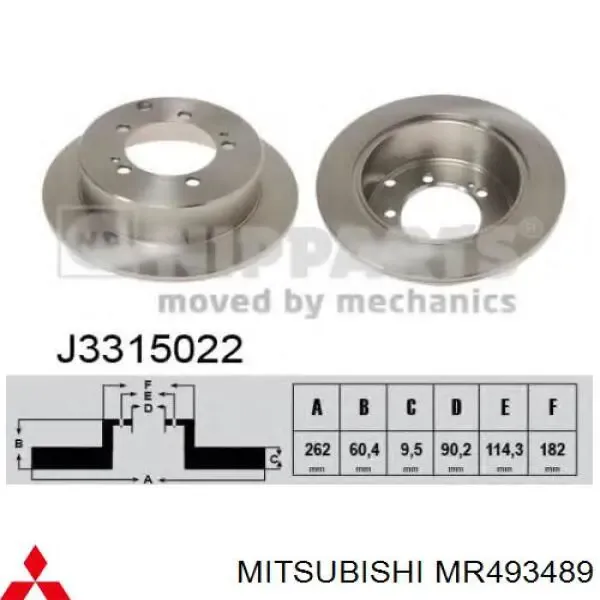 MR493489 Mitsubishi