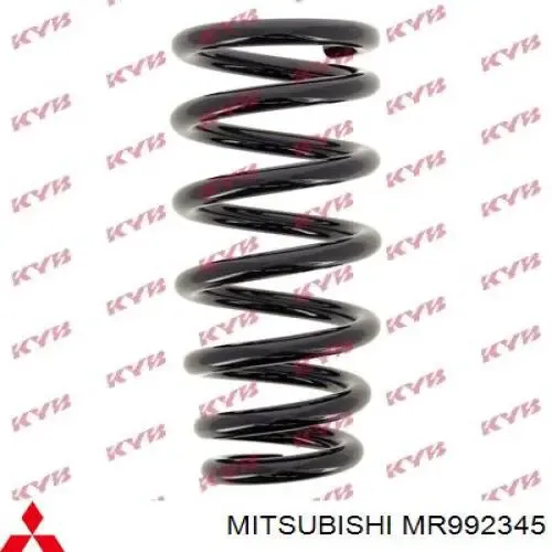 Muelle delantero MR992345 Mitsubishi