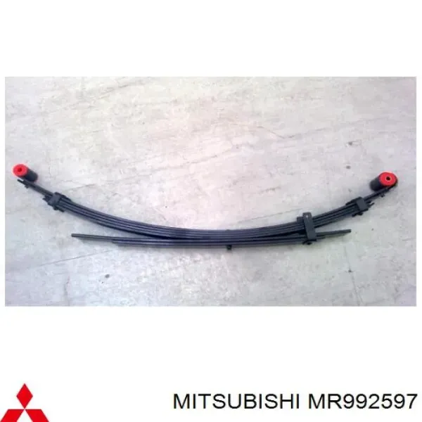 Ballesta de suspensión trasera MR992597 Mitsubishi
