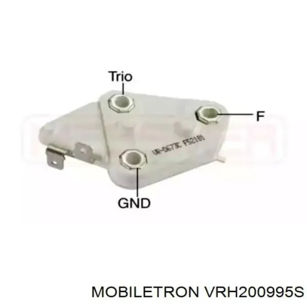 Regulador De Rele Del Generador (Rele De Carga) Mazda 323 BJ