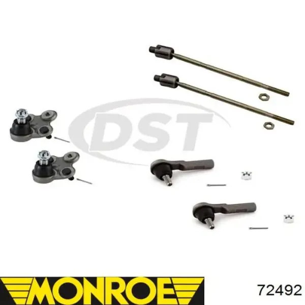 Amortiguador delantero izquierdo B3300 Tokico