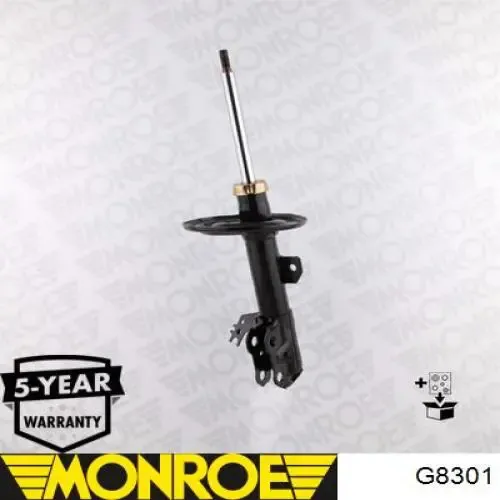 Amortiguador delantero derecho RS339351 Raiso