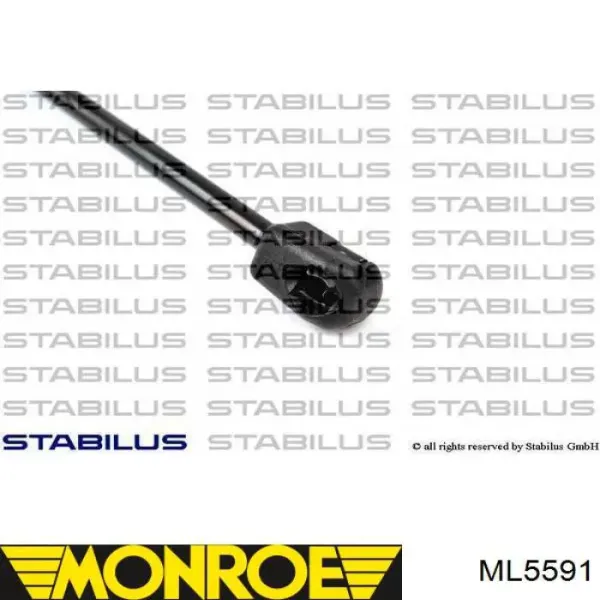 Amortiguador maletero GS0583 Magneti Marelli