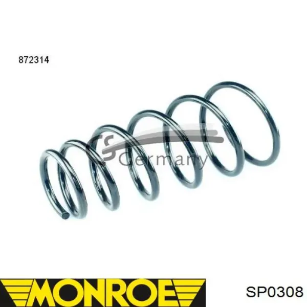 Muelle delantero Toyota Corolla liftback (E8) (1983 - 1988) precio, desde