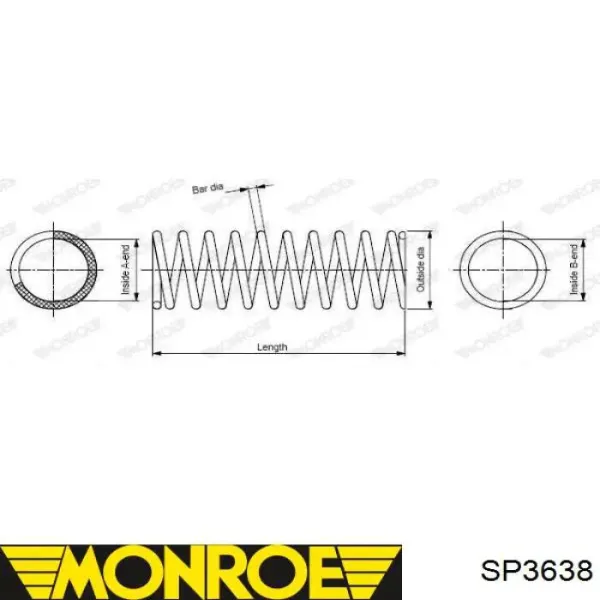 Muelle SP3638 Monroe