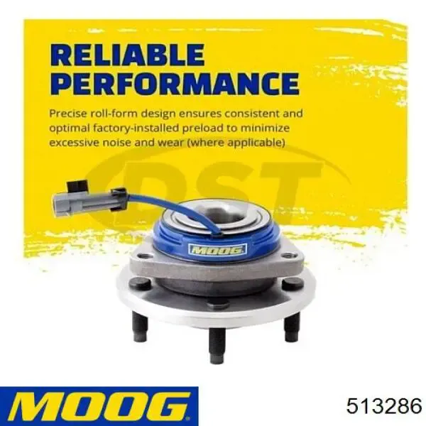 Buje de rueda delantero 513286 Moog