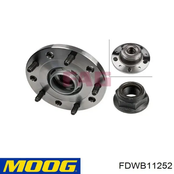 Cubo de rueda trasero T490158 STC