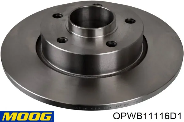 Disco de freno trasero Renault Trafic 2 FL