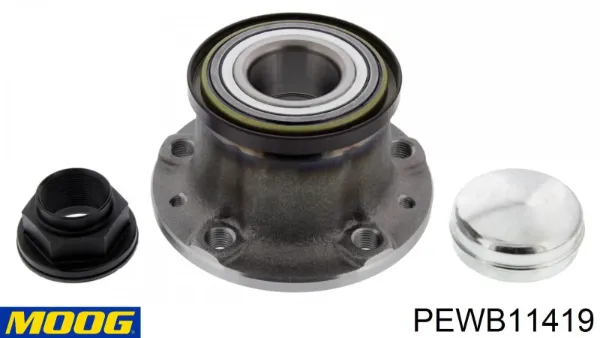 Cubo de rueda trasero Fiat Ducato 3 250
