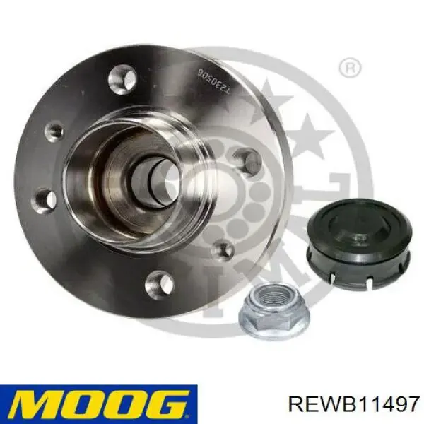 Cubo de rueda trasero Renault 21 K48