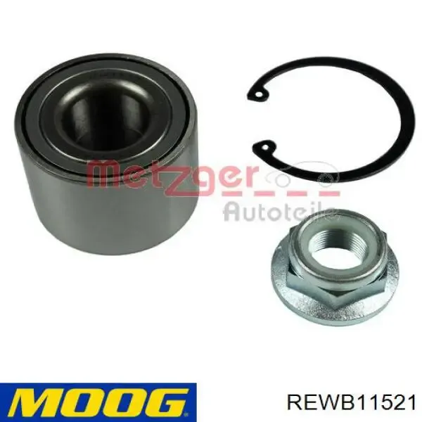 Cojinete de rueda trasero Renault Megane 2 LM0, LM1