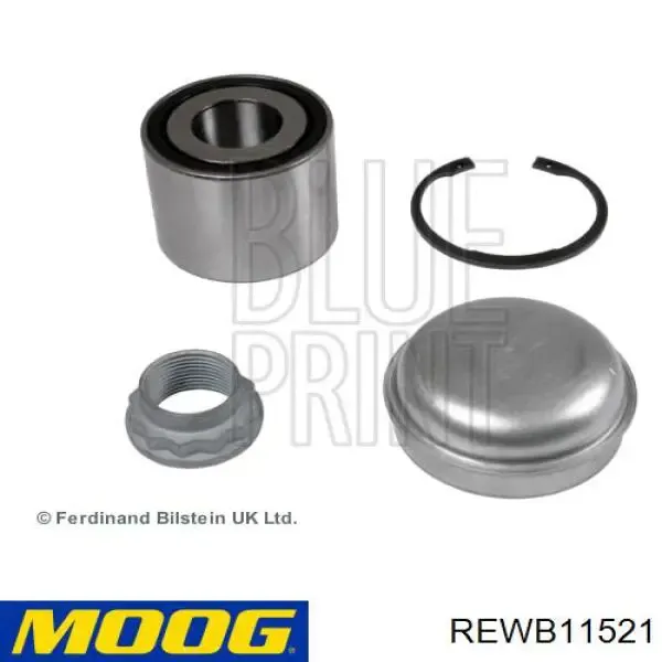 Cojinete de rueda trasero Renault Megane 2 LM0, LM1