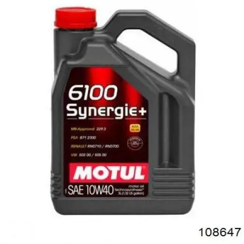 Aceite de motor 108647 Motul