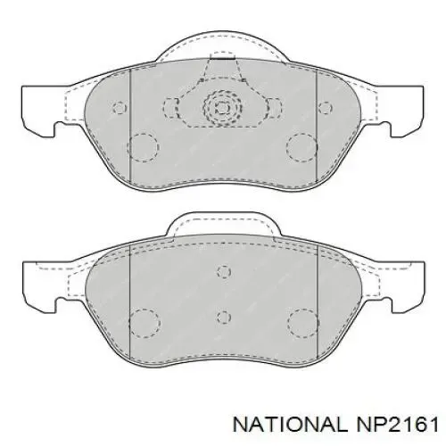 Pastillas de freno delanteras Renault Laguna 2 BG0, BG1