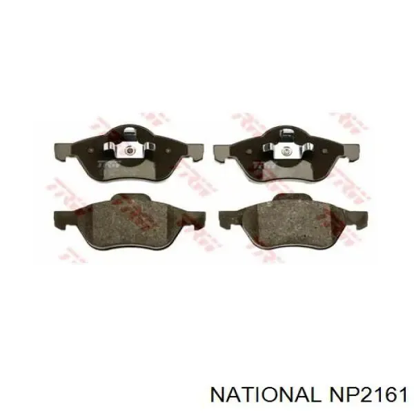 Pastillas de freno delanteras Renault Laguna 2 BG0, BG1