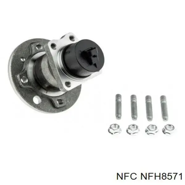 Cubo de rueda trasero Fiat Ducato 3 250