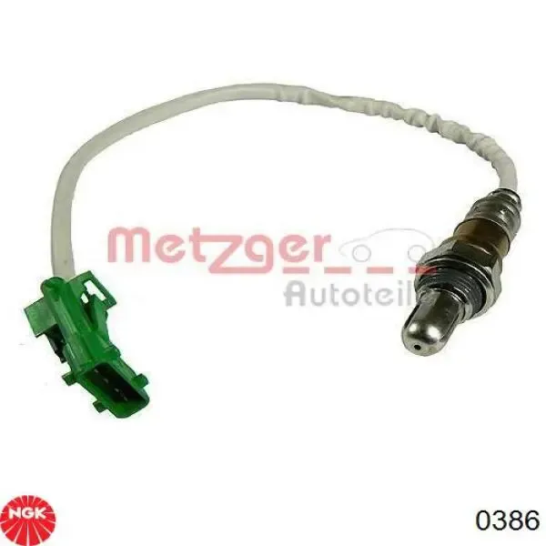 Sonda lambda, sensor de oxígeno antes del catalizador derecho 0386 NGK