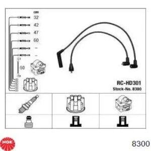 Cables de bujías 8300 NGK