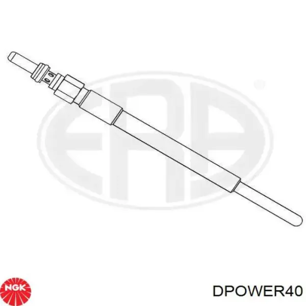 Bujía de incandescencia Volkswagen Polo 4 9N1