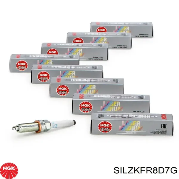 Bujía SILZKFR8D7G NGK