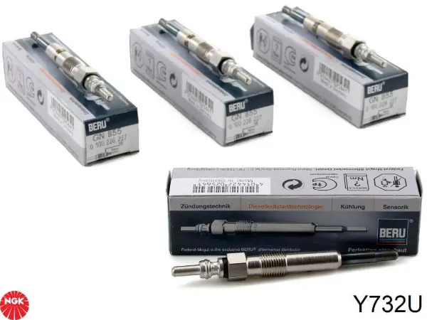 Bujía de incandescencia Volkswagen Polo 4 9N1