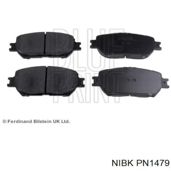 Pastillas de freno PN1479 Nibk