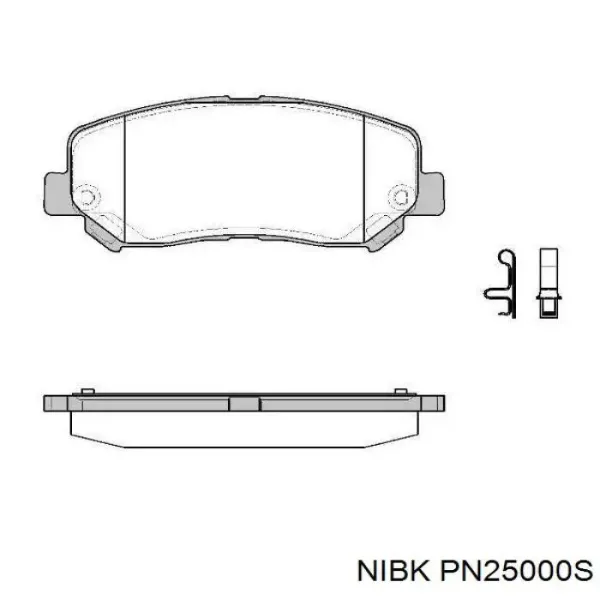 Pastillas de freno delanteras Mazda CX-5 1 KE, GH