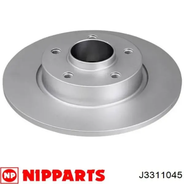 Disco de freno trasero Renault Trafic 2 FL