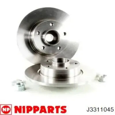 Disco de freno trasero Renault Trafic 2 FL