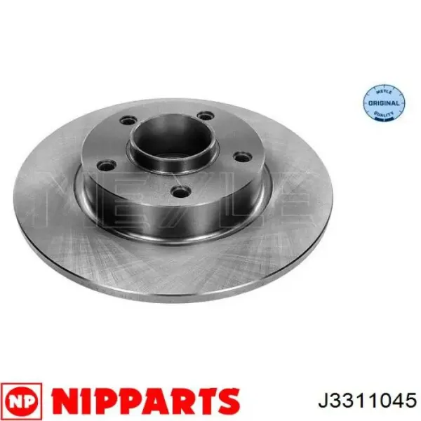 Disco de freno trasero Renault Trafic 2 FL