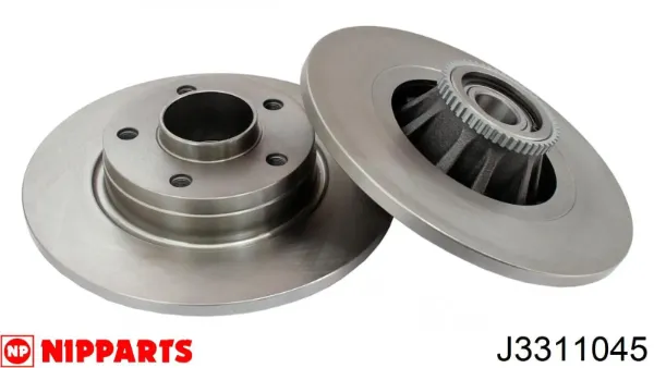 Disco de freno trasero Renault Trafic 2 FL