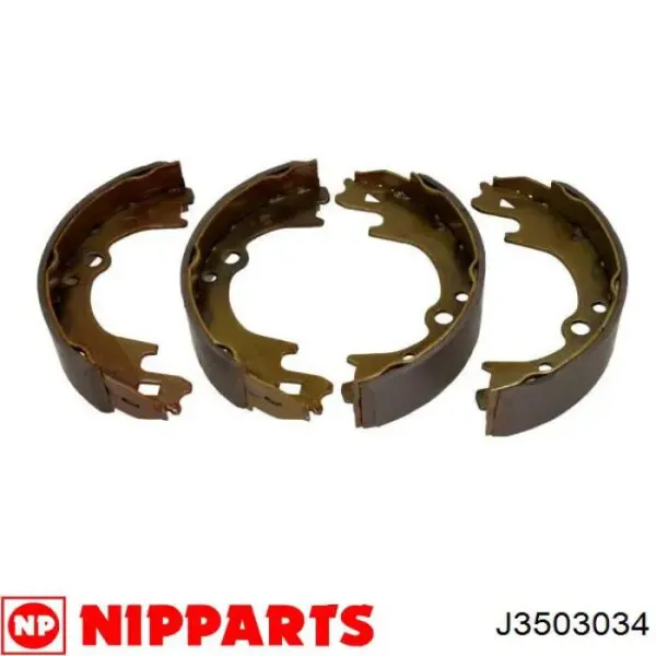 Zapatas de freno 583504EA00 Hyundai/Kia