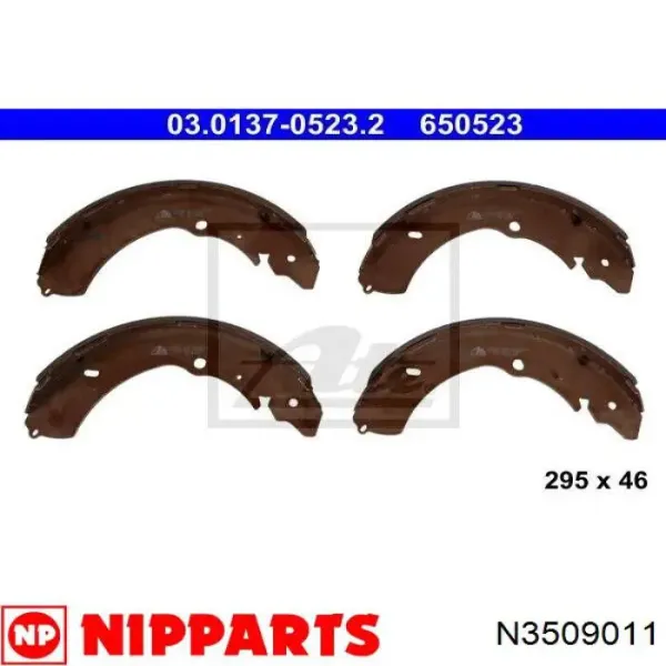 Zapatas de freno BC08910 Starline