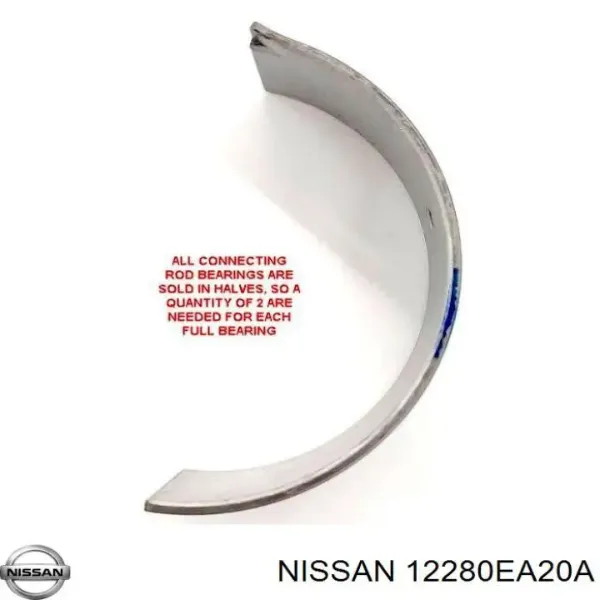 Juego de discos distanciador, cigüeñal, STD 12280EA20A Nissan/Infiniti