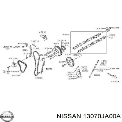 Tensor de cadena de distribución NISSAN 13070JA00A
