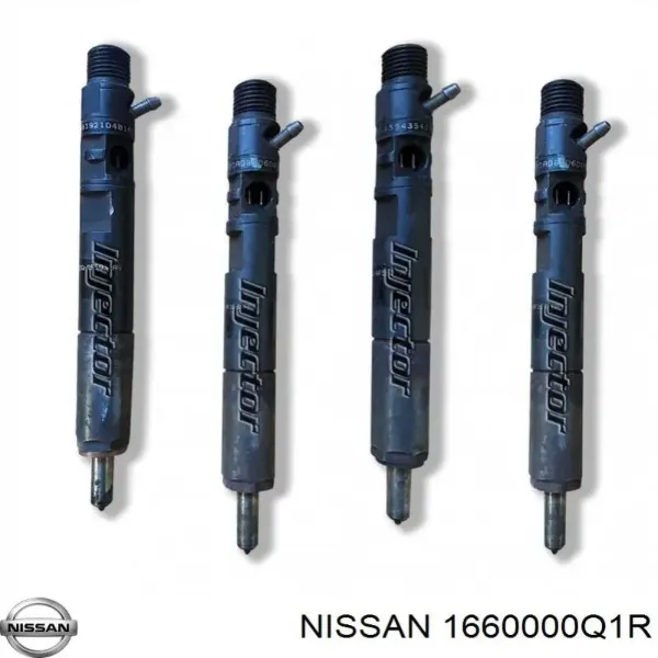 Inyector 1660000Q1R Nissan/Infiniti